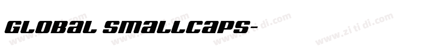 Global SmallCaps字体转换